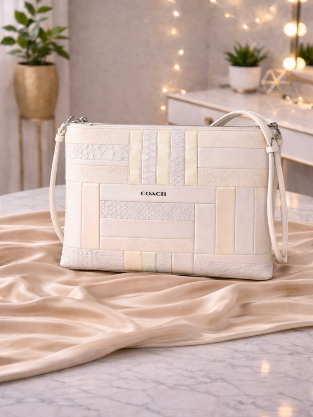 Coach Patchwork High Rise Crossbody Bag - Picture 3 of 16